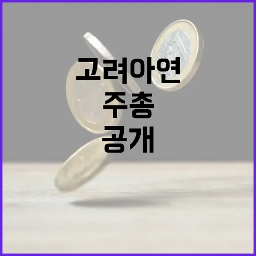 고려아연 주총 끊임…