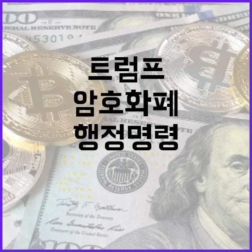 트럼프 암호화폐 실…