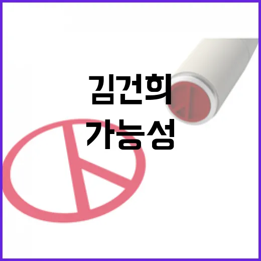 김건희 접견 가능성…