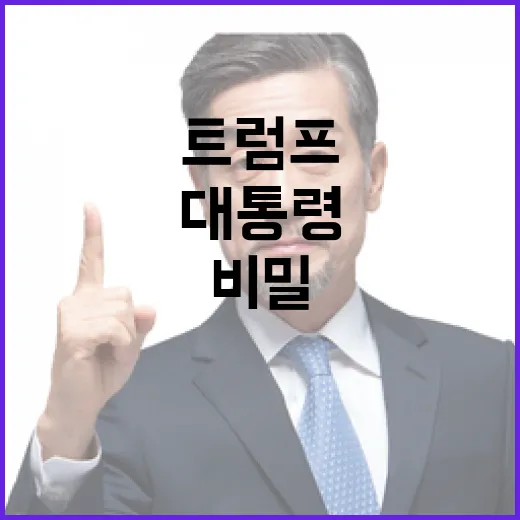 트럼프 대통령 세 번…비밀스러운 3선 야망 발견!