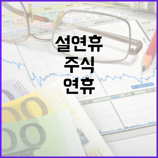 해외주식 거래 설 연휴 최대의 기회가 다가온다!