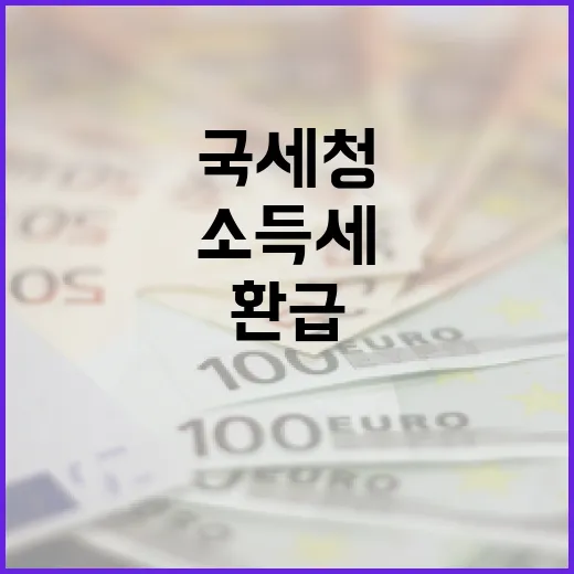 소득세 환급 국세청 홈택스에서 간편하게 확인하세요!