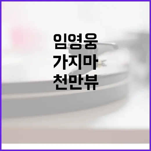 임영웅 가지마 천만뷰 또 다른 기록 달성!