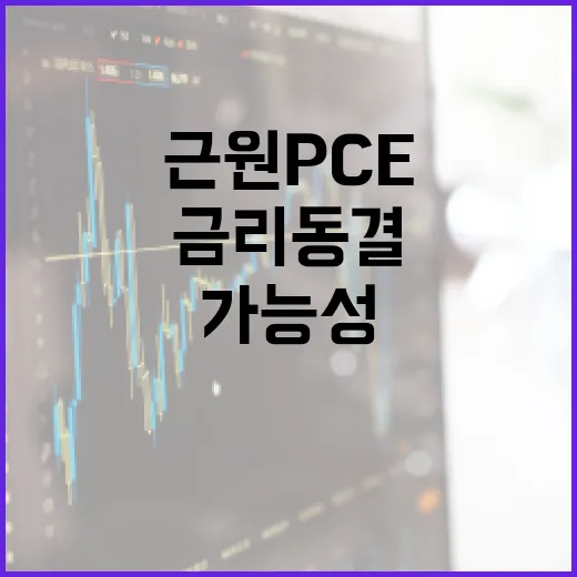 근원 PCE물가 2.8% 상승 금리 동결 지속 가능성!