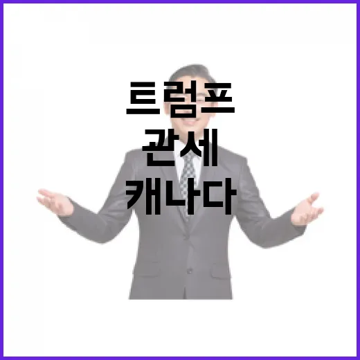 “관세 전쟁!” 트럼프 캐나다·멕시코·중국 반격 준비!