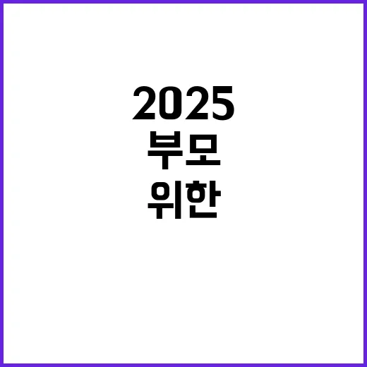 2025 예산안 부…