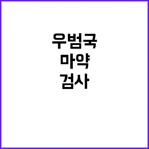 마약 우범국 항공편…