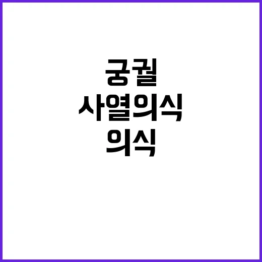 궁궐 사열의식 재현…