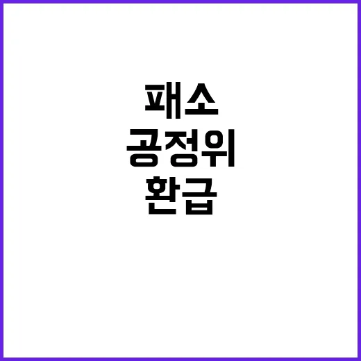 공정위 “패소에도 …