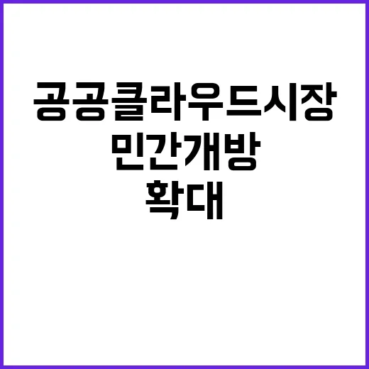 공공 클라우드 시장…