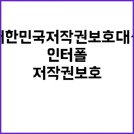 대한민국 저작권보호…