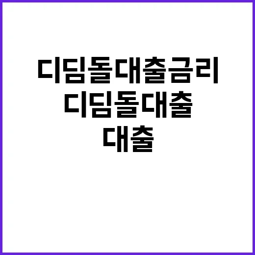 디딤돌 대출 금리,…