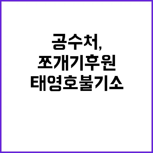 공수처, 태영호 불기소로 드러난 쪼개기 후원!