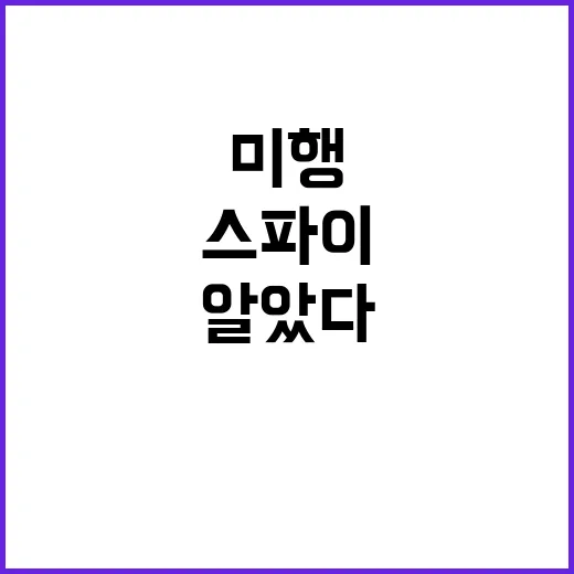 살해범 날 미행하는 스파이인 줄 알았다 고백!