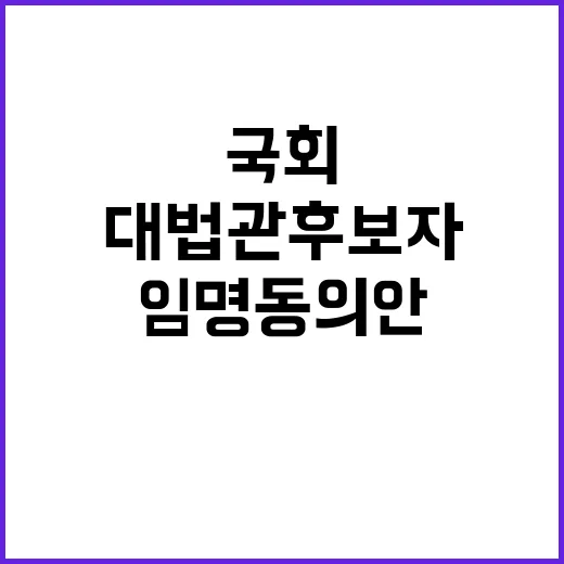 대법관 후보자 임명…