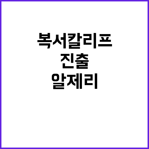 금빛 펀치, 알제리 복서 칼리프 결승 진출!