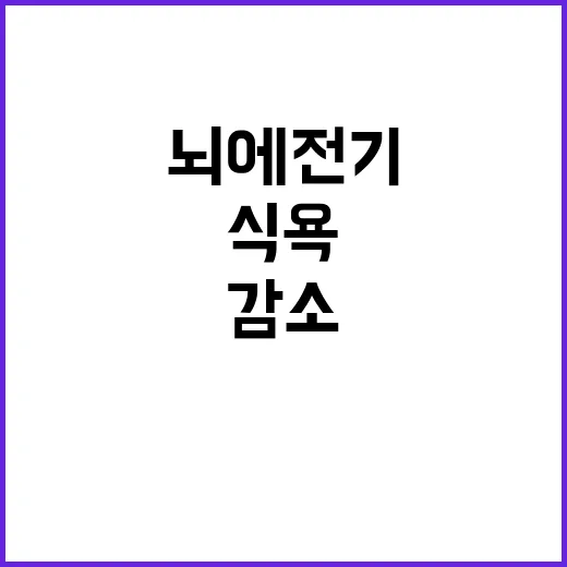 식욕 감소, 두건 …