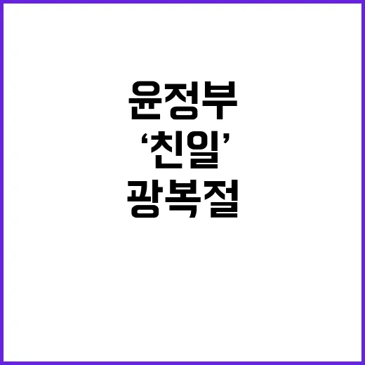 ‘친일’ 논란 윤 …