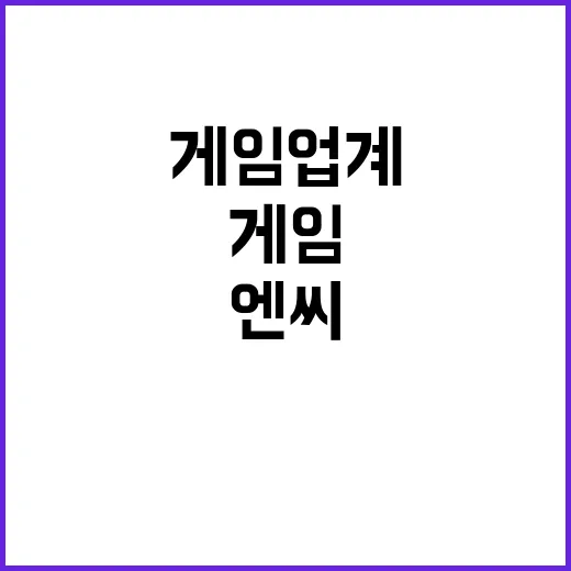 게임업계 보수 엔씨…