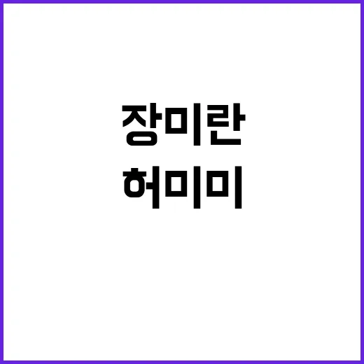 장미란 힘? 허미미…