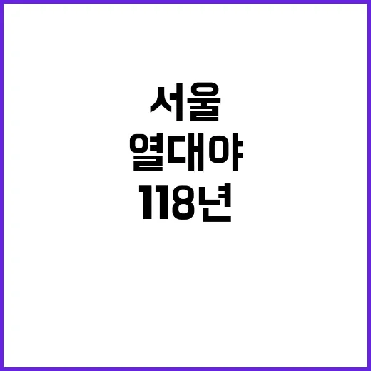 열대야 서울 118…