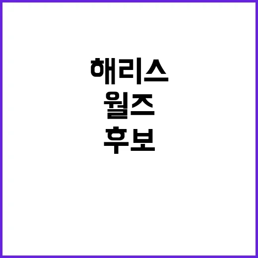 대선 후보 확정 해리스·월즈의 출정식 공개!