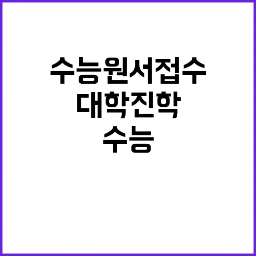 수능 원서 접수 시…