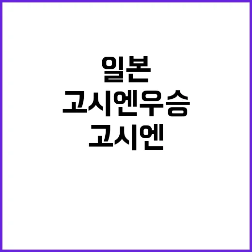 고시엔 우승 일본 누리꾼 축하와 혐오의 대조