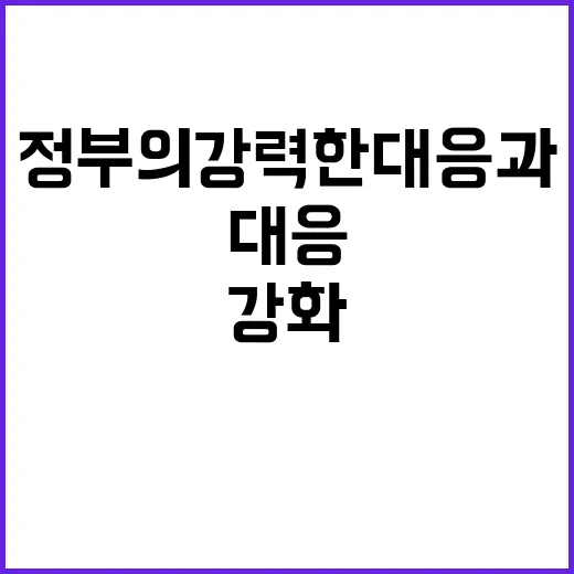 사이버공간 정부의 강력한 대응과 자율규제 강화!