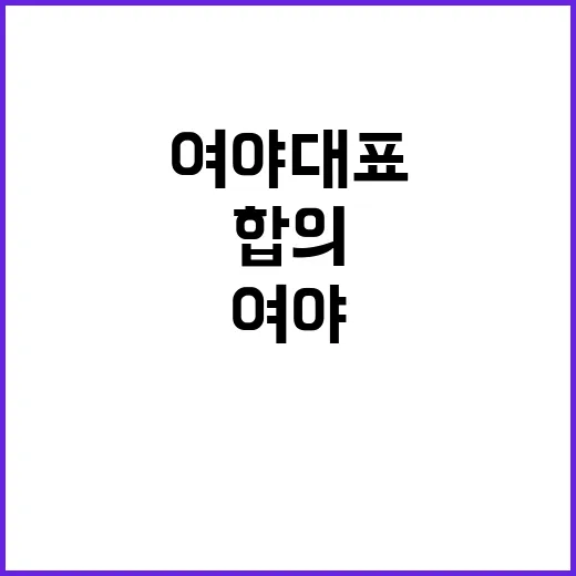 양당 협의 기구 여…