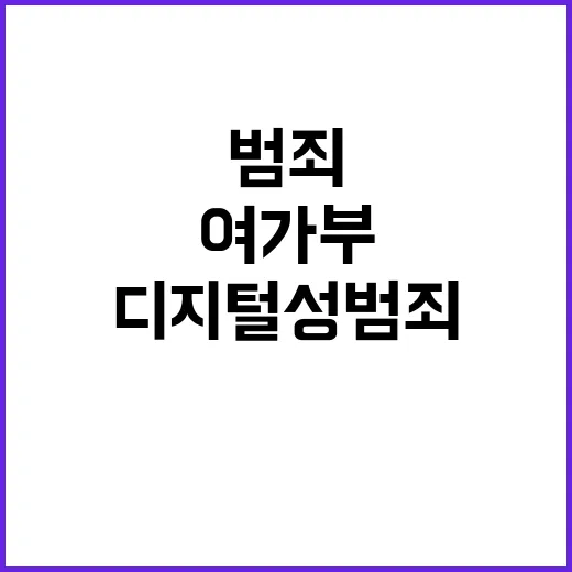 디지털성범죄 예방 …