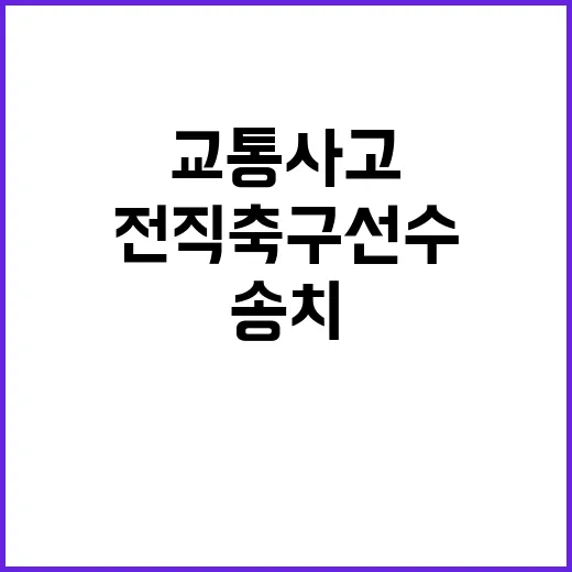 교통사고 후 전직 …