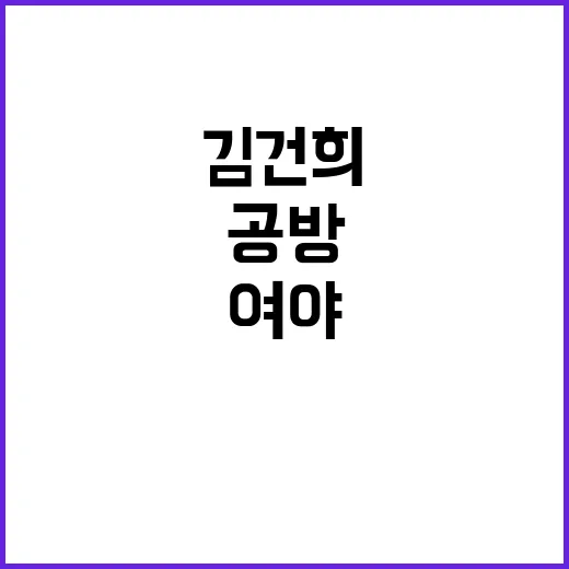 김건희 공천 개입 …