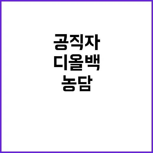 공직자 디올백 처벌…