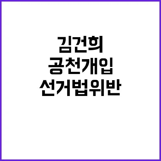 김건희 여사 공천개…