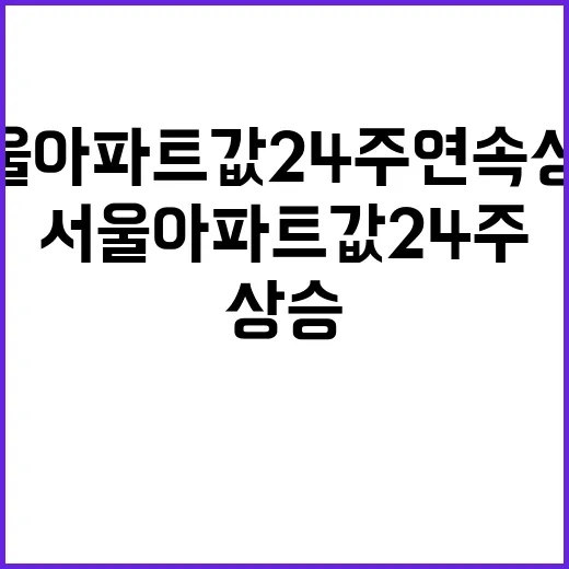 서울 아파트값 24…