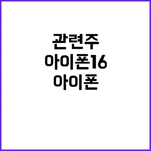 아이폰 16 국내 …