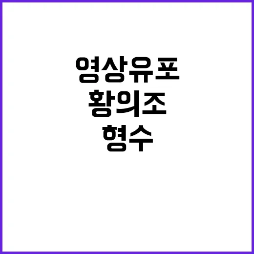 황의조 영상 유포 …