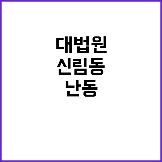 신림동 난동 대법원…