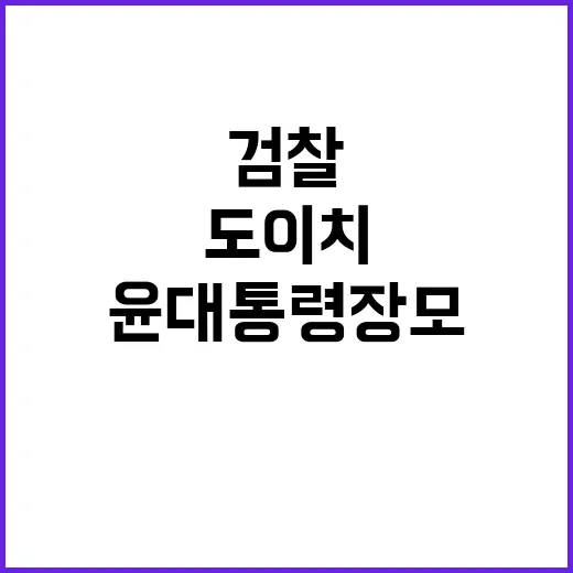 도이치 사건 검찰 윤 대통령 장모 비공식 조사 진행!