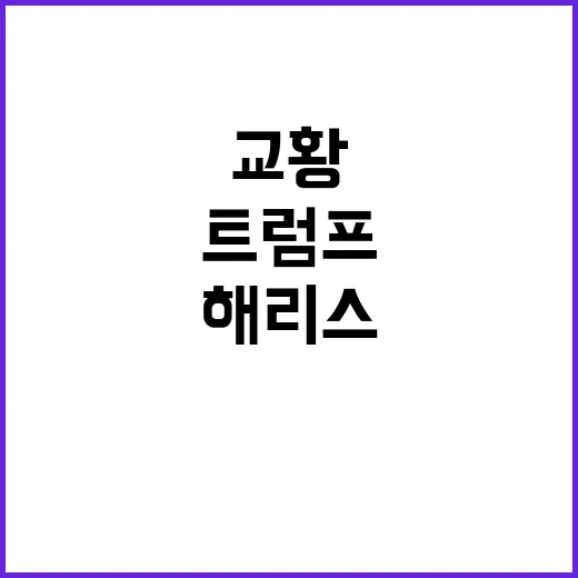 교황 해리스·트럼프…