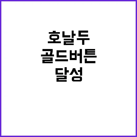 골드버튼 호날두의 …