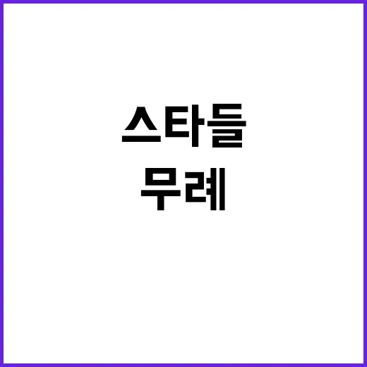 해외스타들 방한 시…