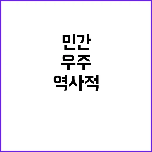 민간 우주유영 역사…