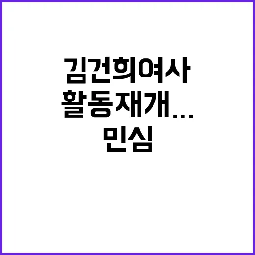 민주 김건희 여사 …