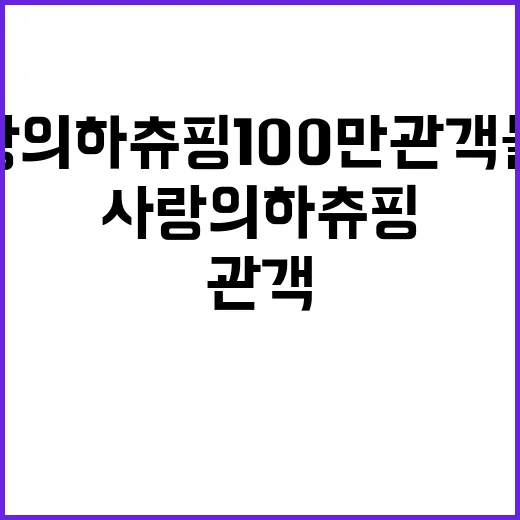 사랑의 하츄핑 100만 관객 돌파의 기적!