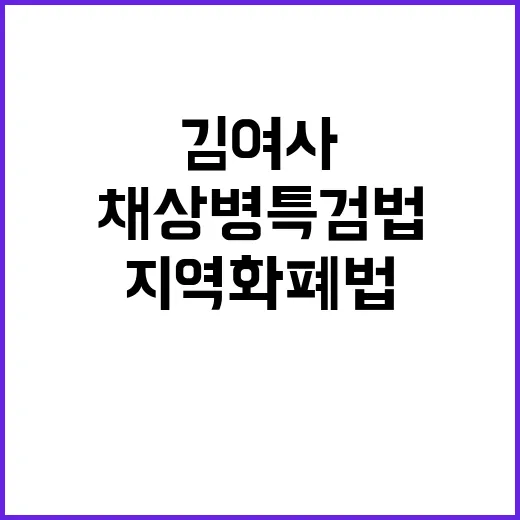 지역화폐법 김여사와…