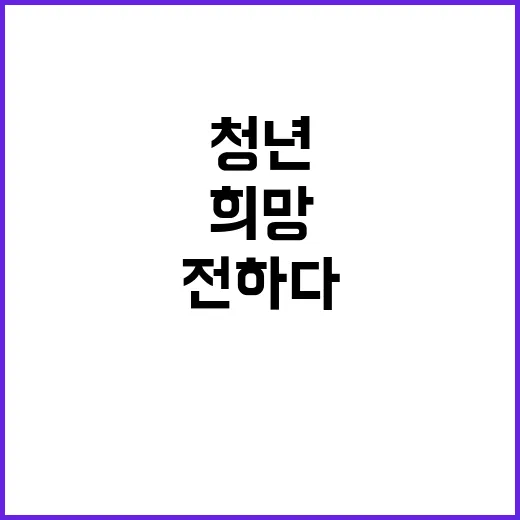 청년의 날 희망과 …