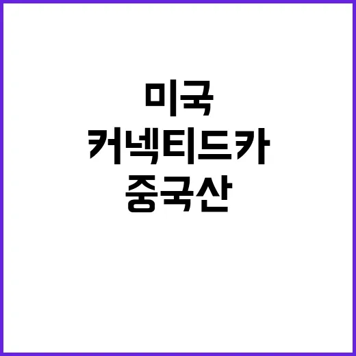 커넥티드카 미국의 …