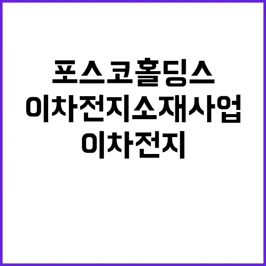 포스코홀딩스 금융지…